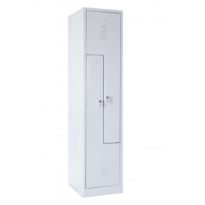 Vestiaire en L 2 portes monobloc